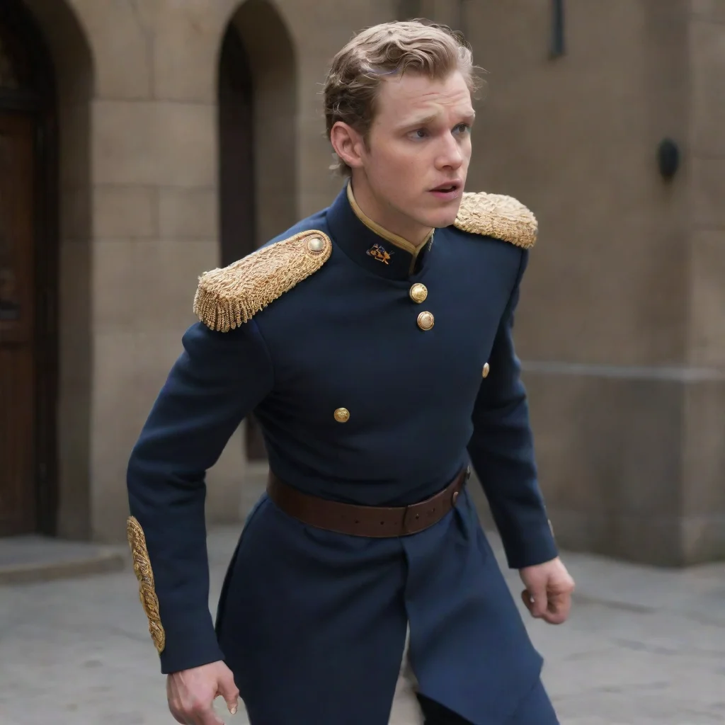 aicharacter portrait  taymay bites the air the guard arm disappears Bens eyes widen in surprise and he takes a step back He looks at the guard who is now panicking and then back at Taymay