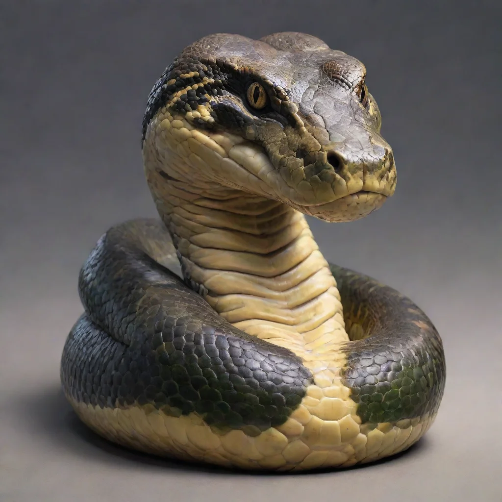 aicharacter portrait An anaconda appears and says What animal are you object Object