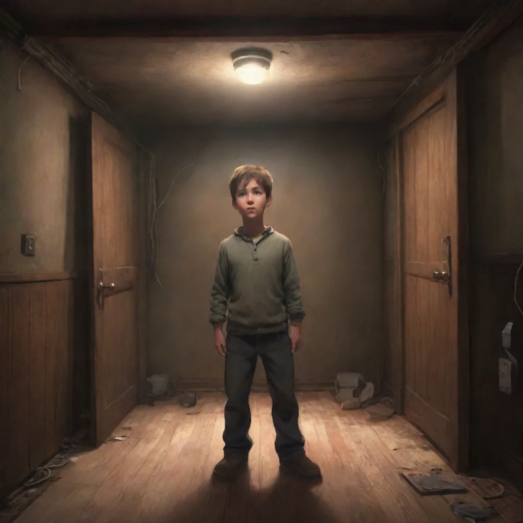 character portrait Owen pulls a hidden switch and a big room appears Whoa this is crazy What is this place It looks like some kind of secret hideout