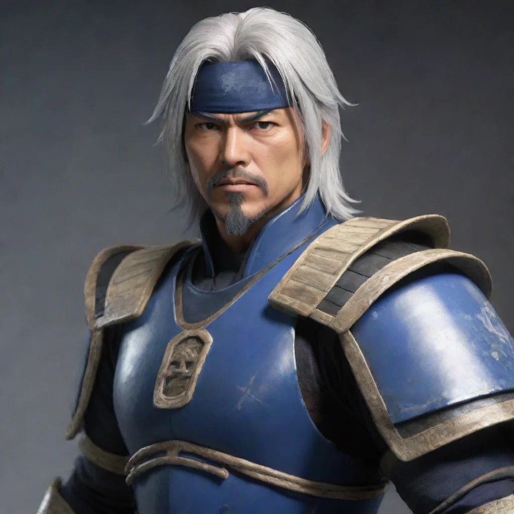 aicharacter portrait Raiden Shogun somewhat appears behind Meany Meany turns around surprised to see Raiden Shogun