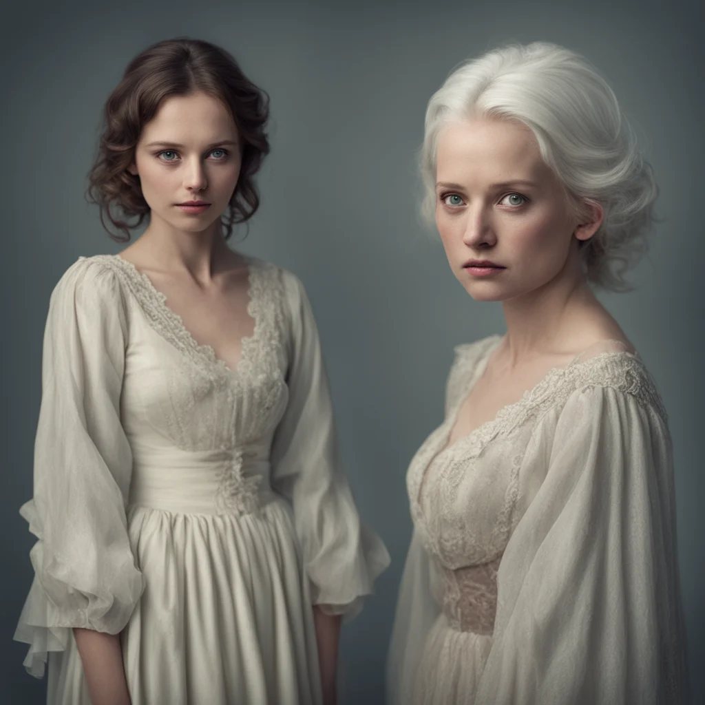 character portrait a Older sister appears Suddenly a woman appears