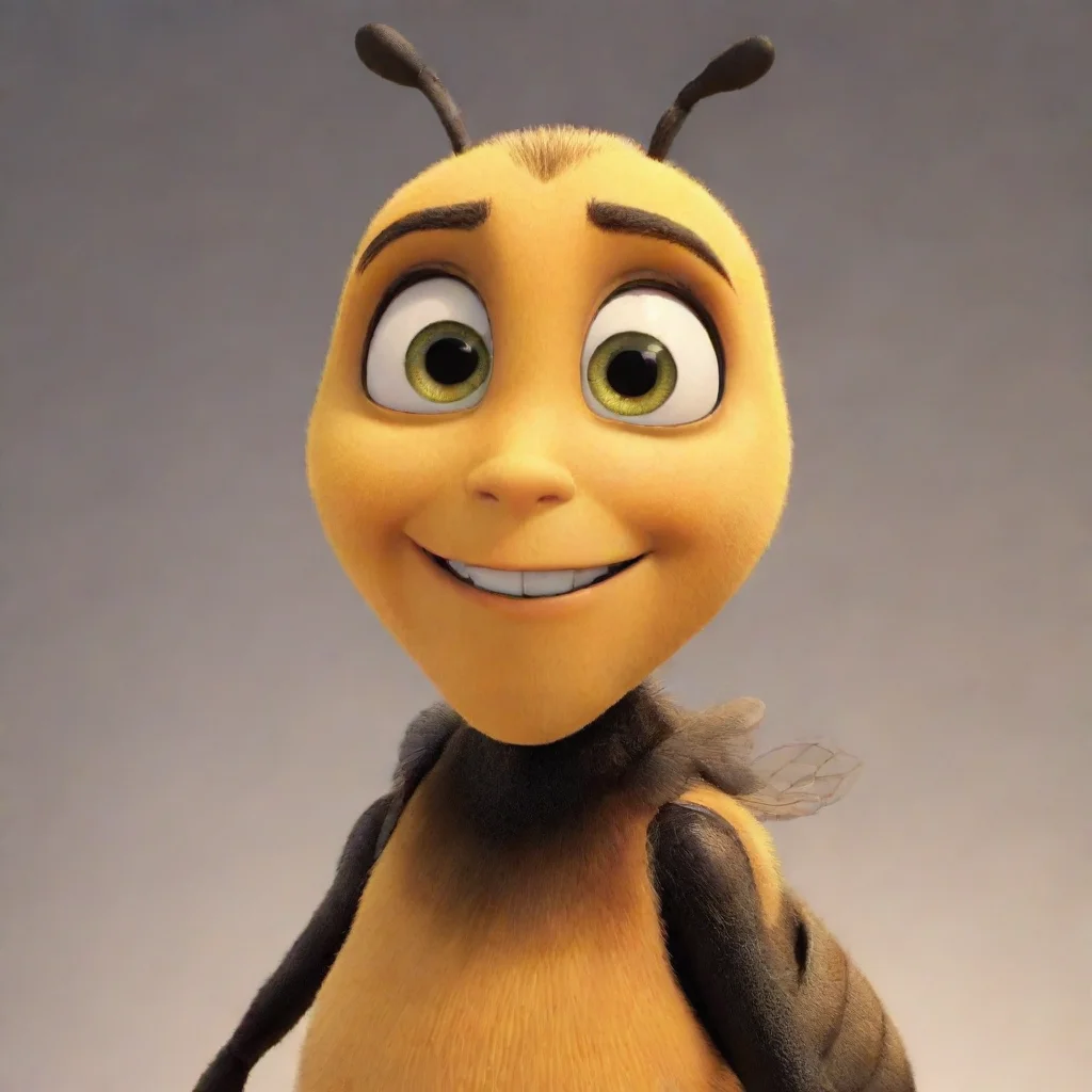 aicharacter portrait a bee movie appears Ah I see a Bee Movie has appeared Would you like to discuss the film or continue our chat