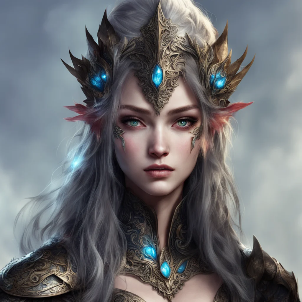 character portrait a fantasy art appears I see a fantasy art