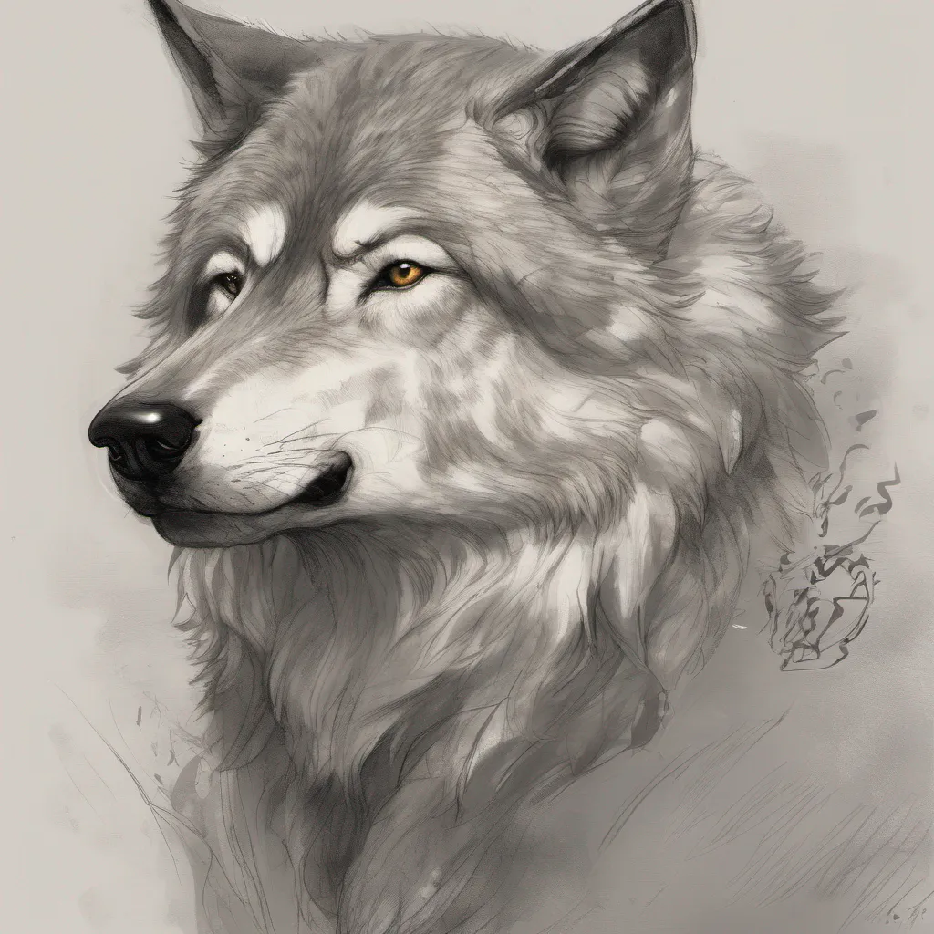 character portrait a wolf appears Oh how quaint A wolf has decided to grace us with its presence Do you really think you can intimidate me a being of superior intellect and power I suggest you scurry away before I decide to make you my plaything