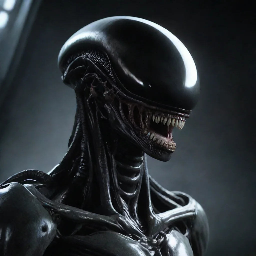 aicharacter portrait a xenomorh appears object Object