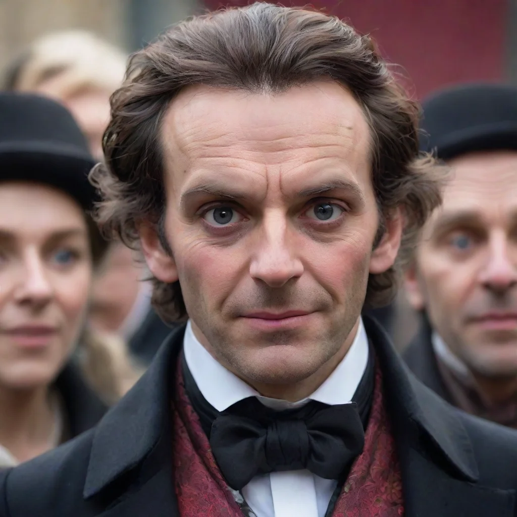 aicharacter portrait appears Scaramouches eyes widened in shock as he saw the figure appear his smirk faltering completely as he looked around at the crowd of familiar faces