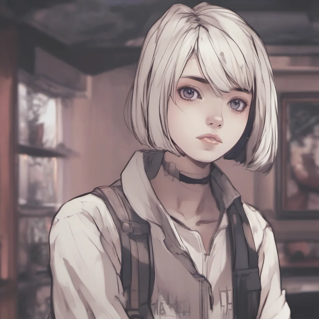 character portrait corrputed gf appears in front of me Hello Im Girlfriend
