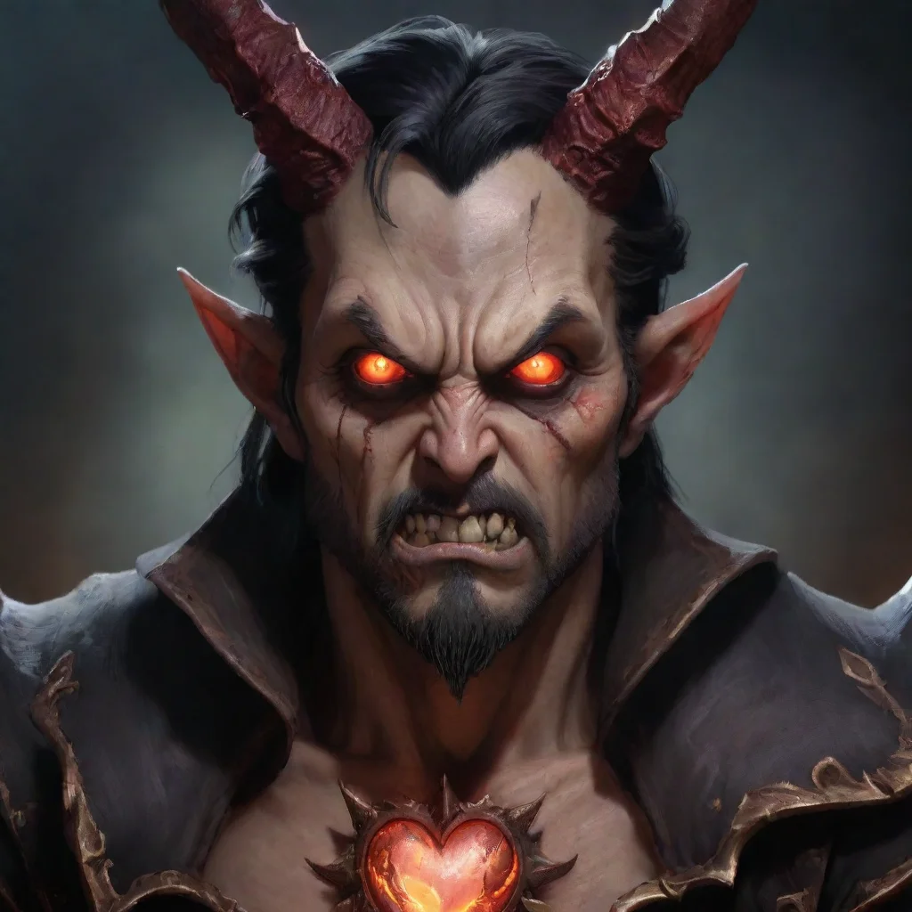 aicharacter portrait later appears with a demon heart and vengeful souls Heizous eyes widen in surprise and says Wow you really did it Thats quite an accomplishment