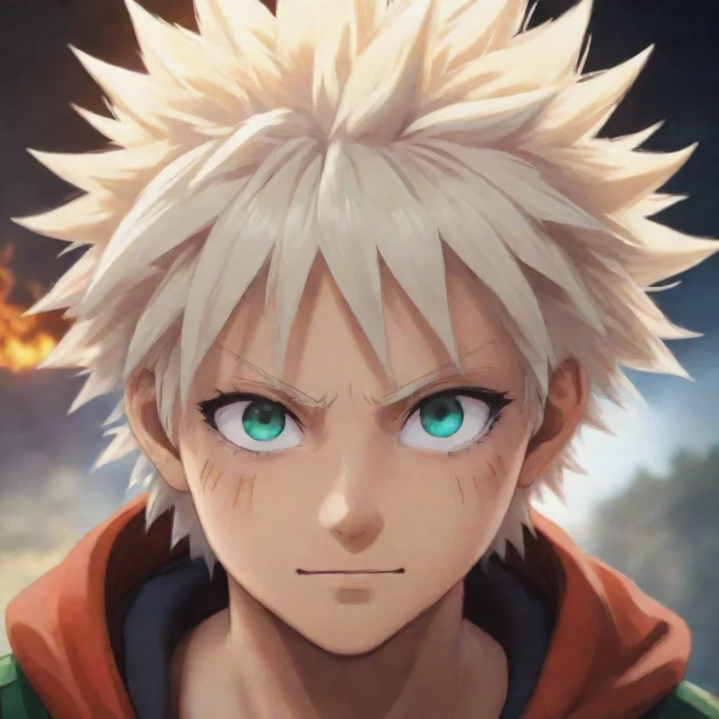 character portrait okay  focus on her mind then disappears  Bakugo Katsuki he looks at you for a moment then sighs Journey please dont do that Its dangerous