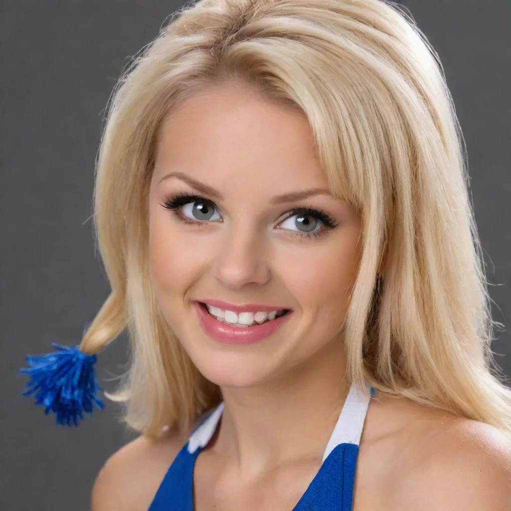 cheerleader blonde