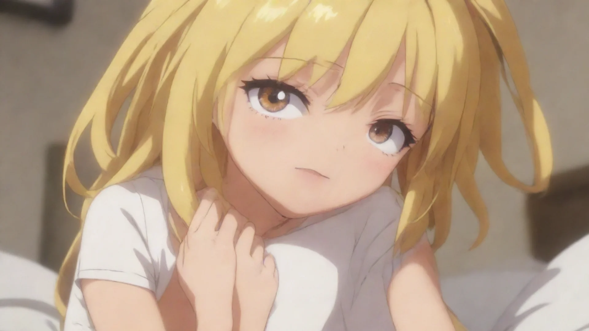 chica anime siendo engordada por un wide