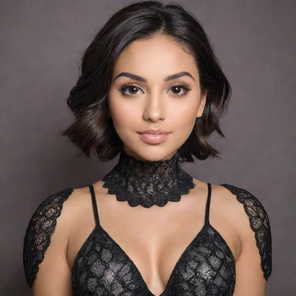 aichica morena con escamas