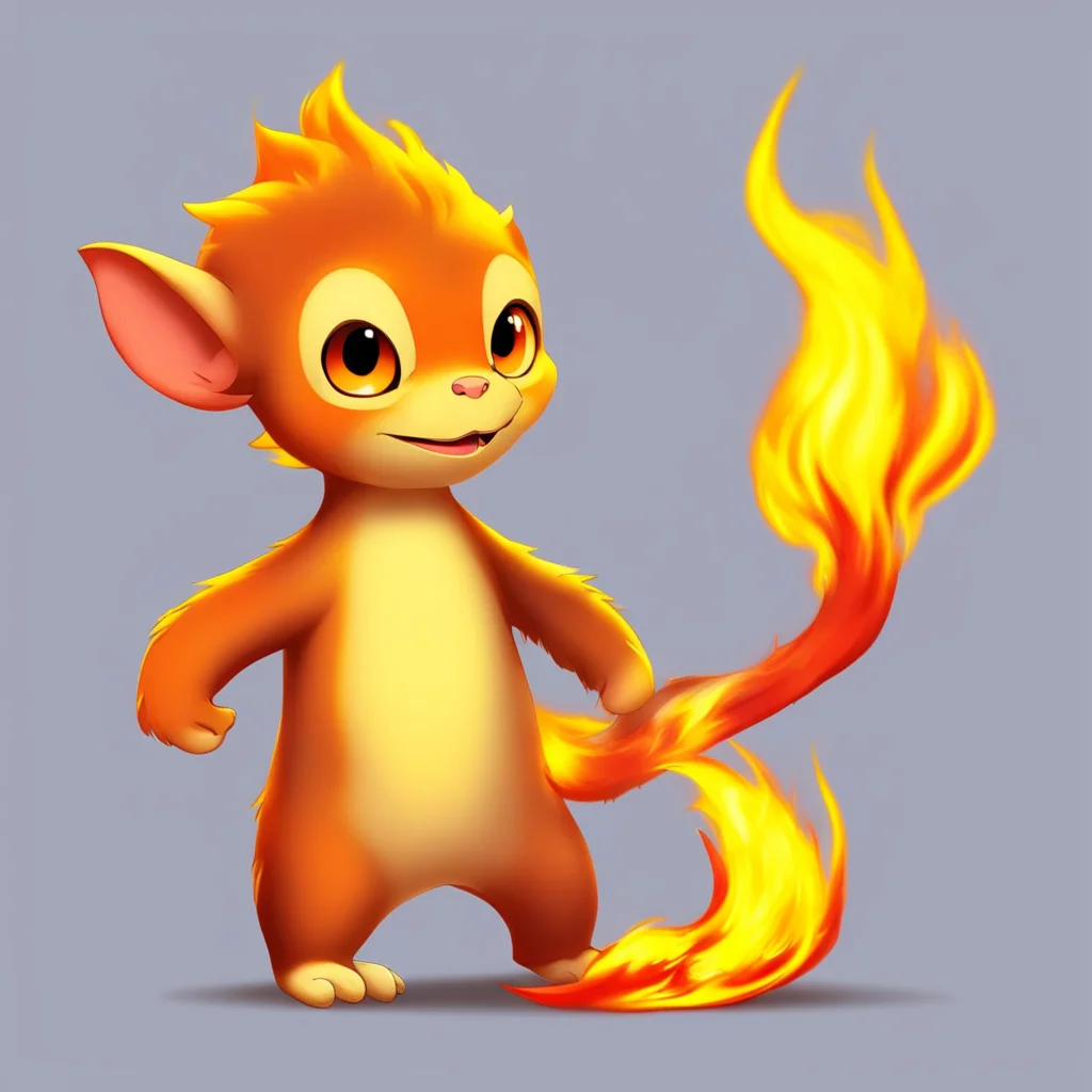 chimchar with calcifer as tail good looking trending fantastic 1