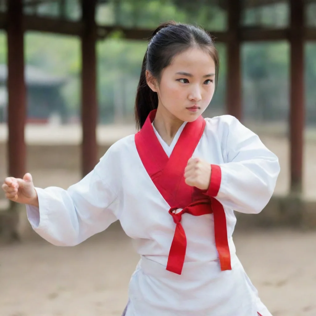 chinese martial arts girl