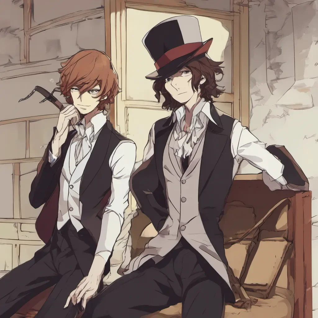 aichuuya nakahara and dazai osamu from bungo stray dogs amazing awesome portrait 2