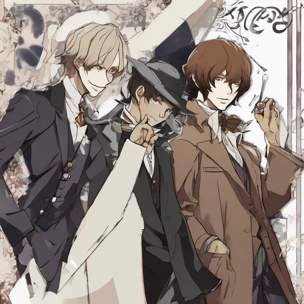aichuuya nakahara and dazai osamu from bungo stray dogs confident engaging wow artstation art 3