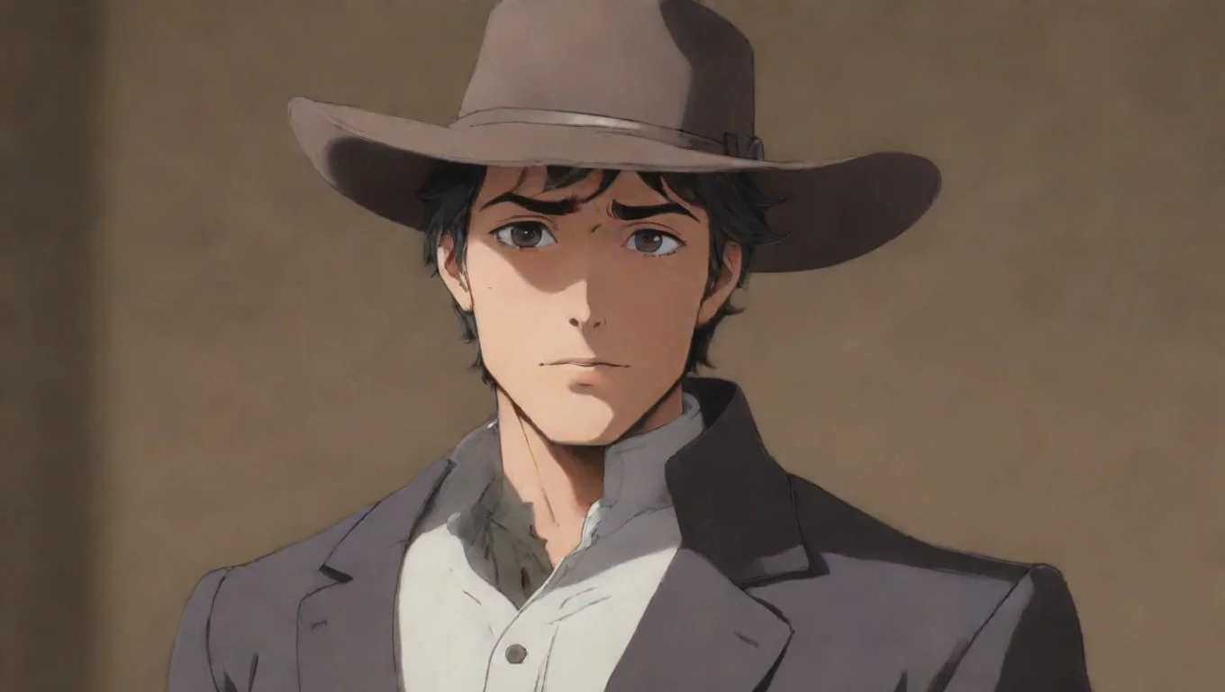 aiclaude epic robot half cowboy kind hearted hero character ghibli aesthetic epic guy helpful portrait widescreen