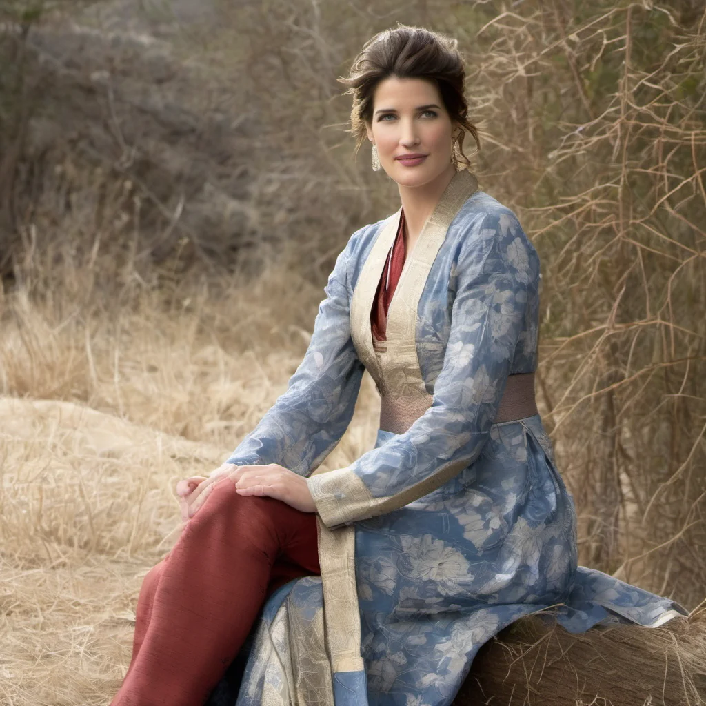 cobie smulders in traditional 