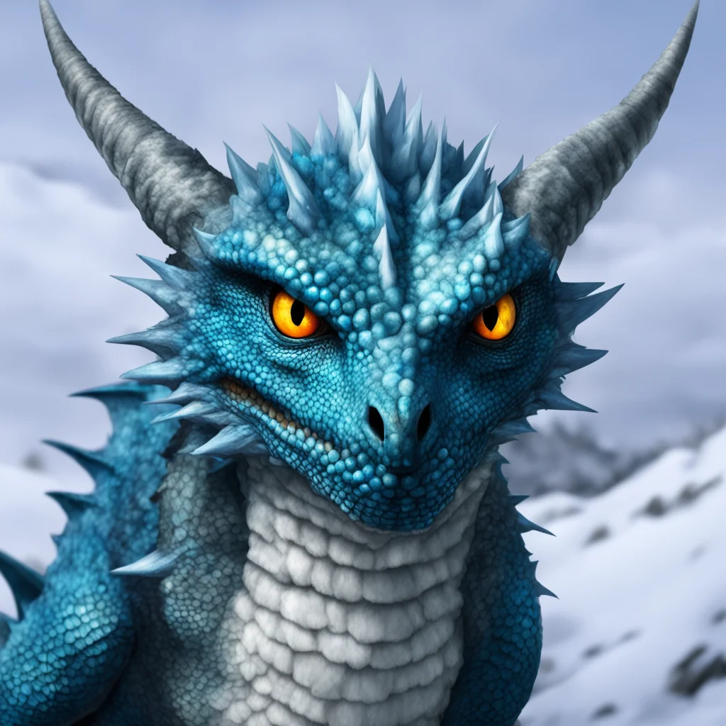 aicold eyes billzard dragon amazing awesome portrait 2