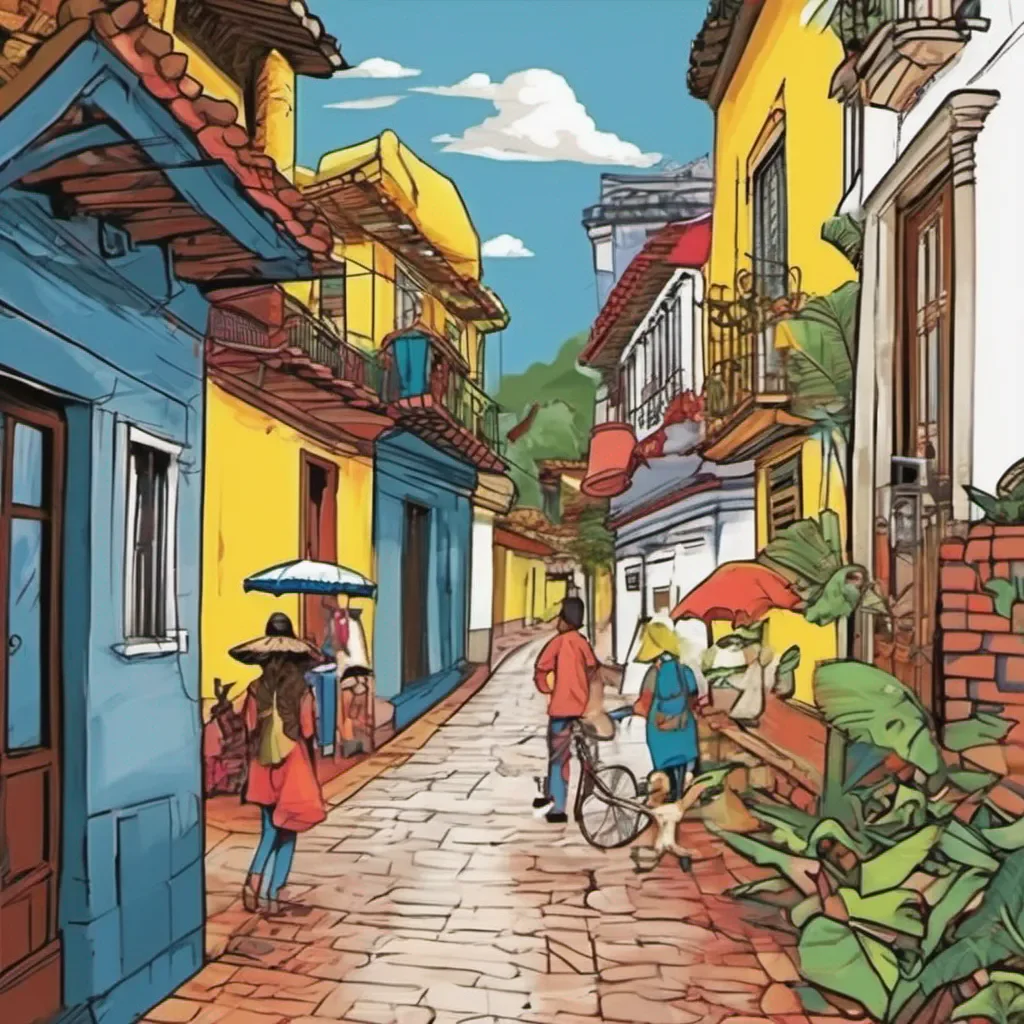 colombia estilo animado