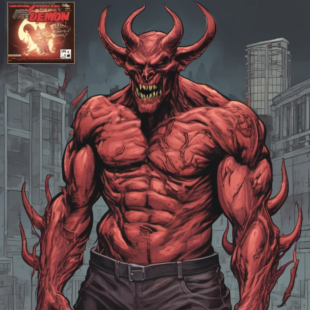 aicomic book demon demon good looking trending fantastic 1