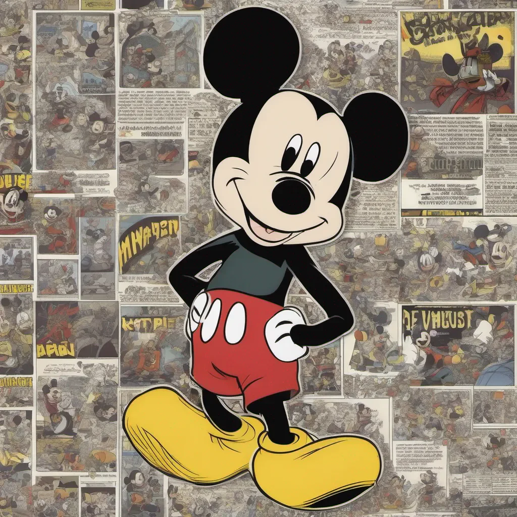 aicomic book mickey mouse good looking trending fantastic 1