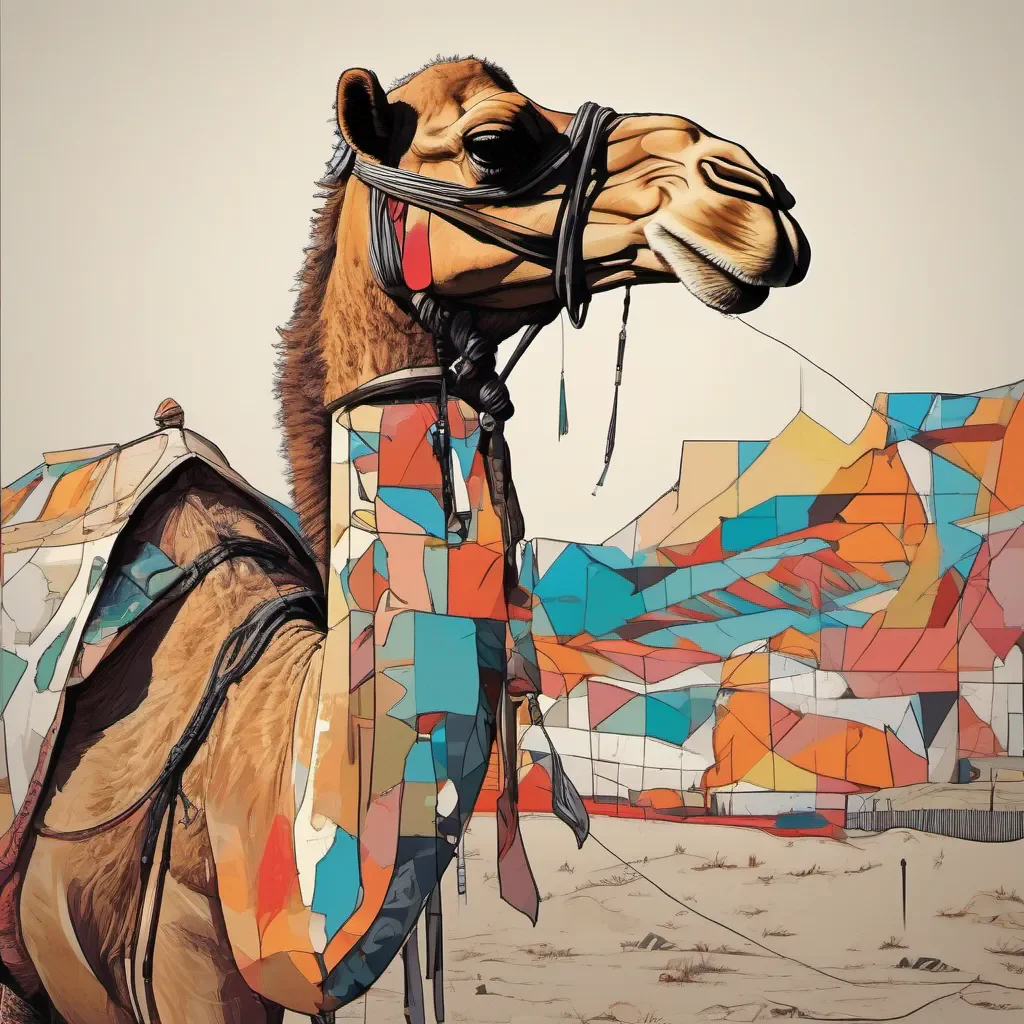 aicontemporary art style camel good looking trending fantastic 1