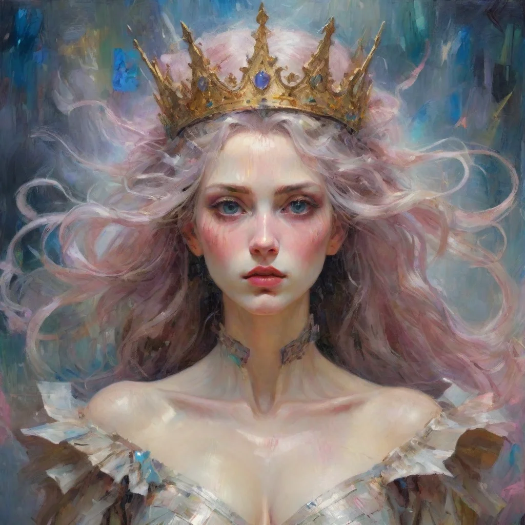 aicrazy dystopian ruler with abilities masculine impressionist ethereal majestic feminine