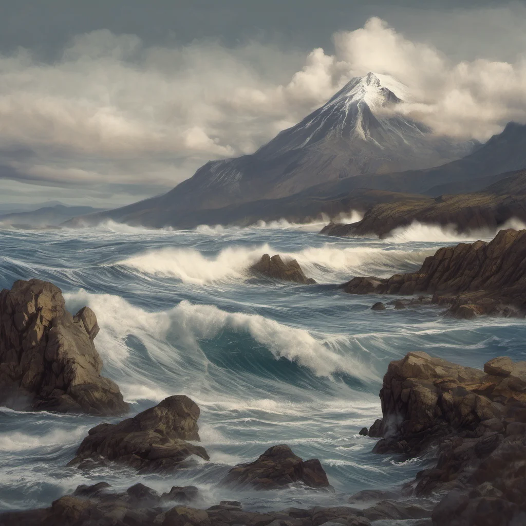 aicrea una imagen donde muestre los mounstros marino 