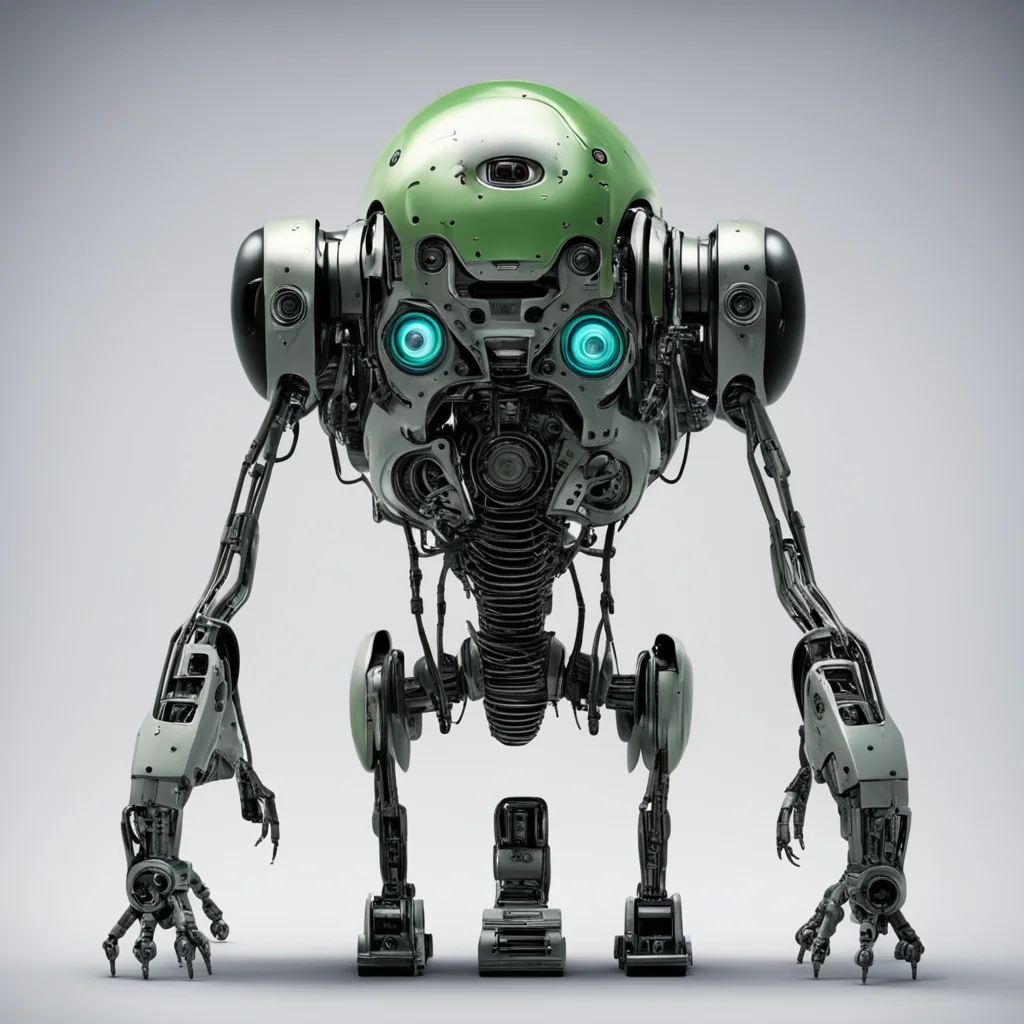 aicreepy alien machine robot