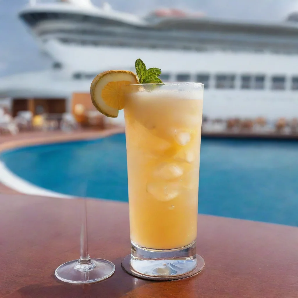 cruise ship drink