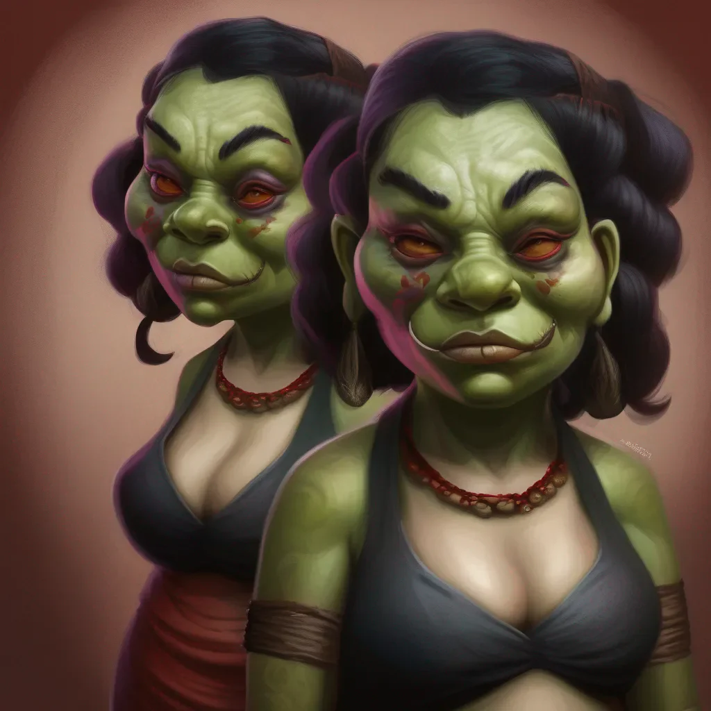aicurvy ogress portrait realistic confident engaging wow artstation art 3