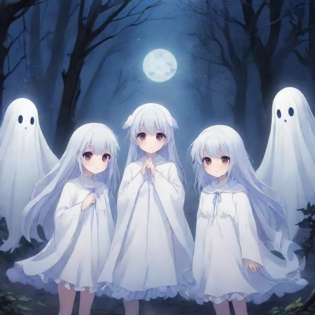 aicute anime ghost girls