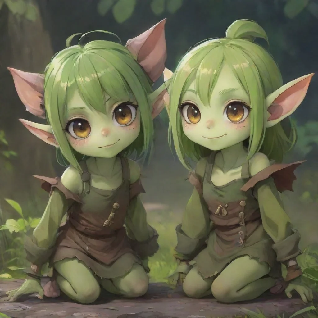 aicute anime goblin girls