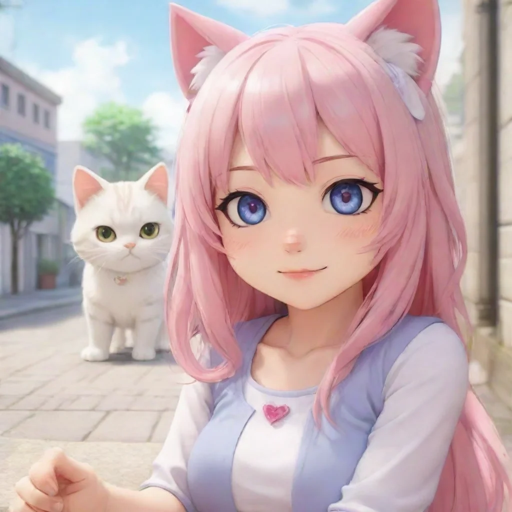 aicute felyne first person dating anime style