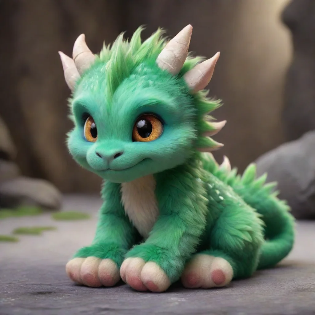 aicute fluffy dragon paws hd detailed