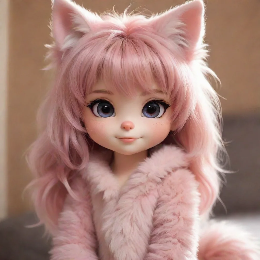 cute furry girl