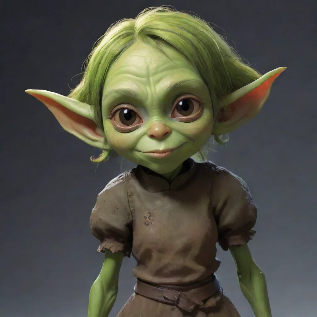 aicute goblin girl