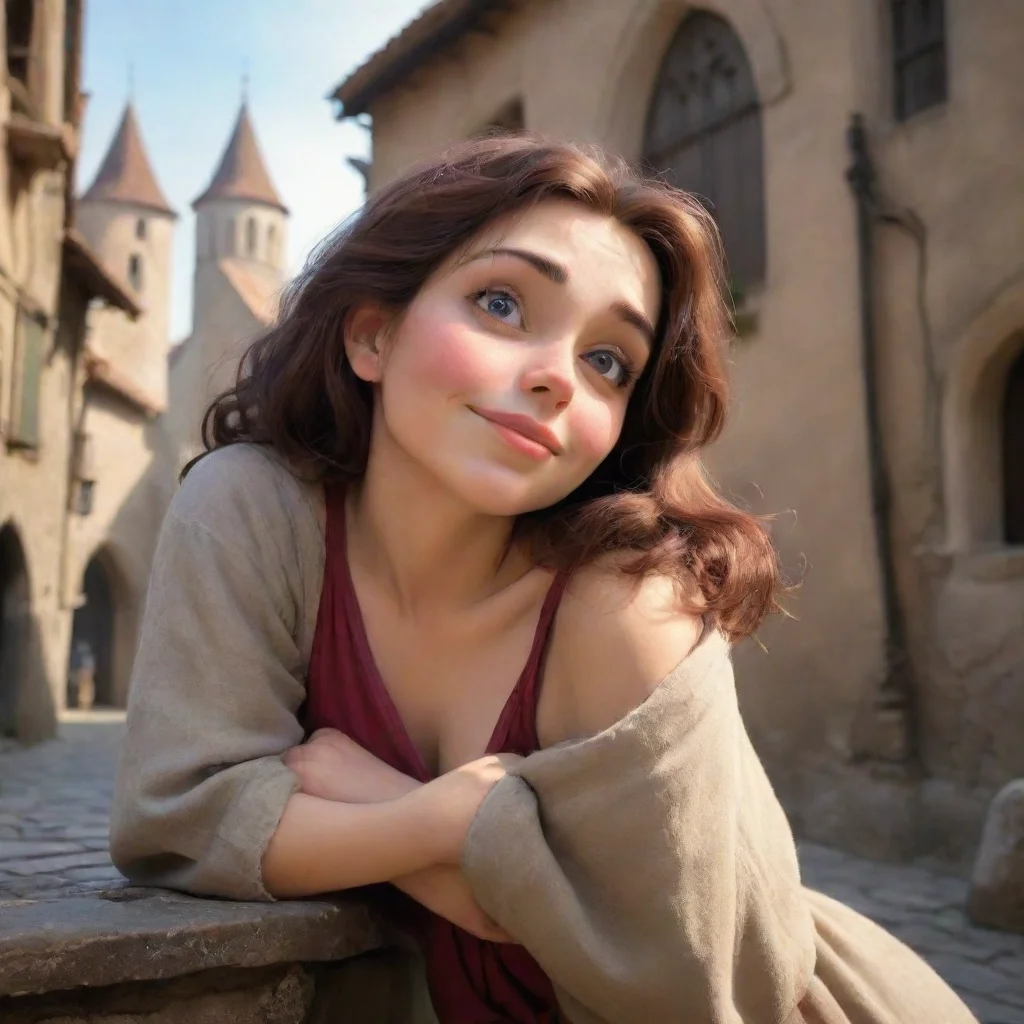 cute hunchback woman romantic