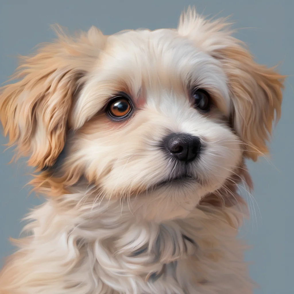 cute pet adorable eyes portrait calming colours nice contrast happy fun  confident engaging wow artstation art 3