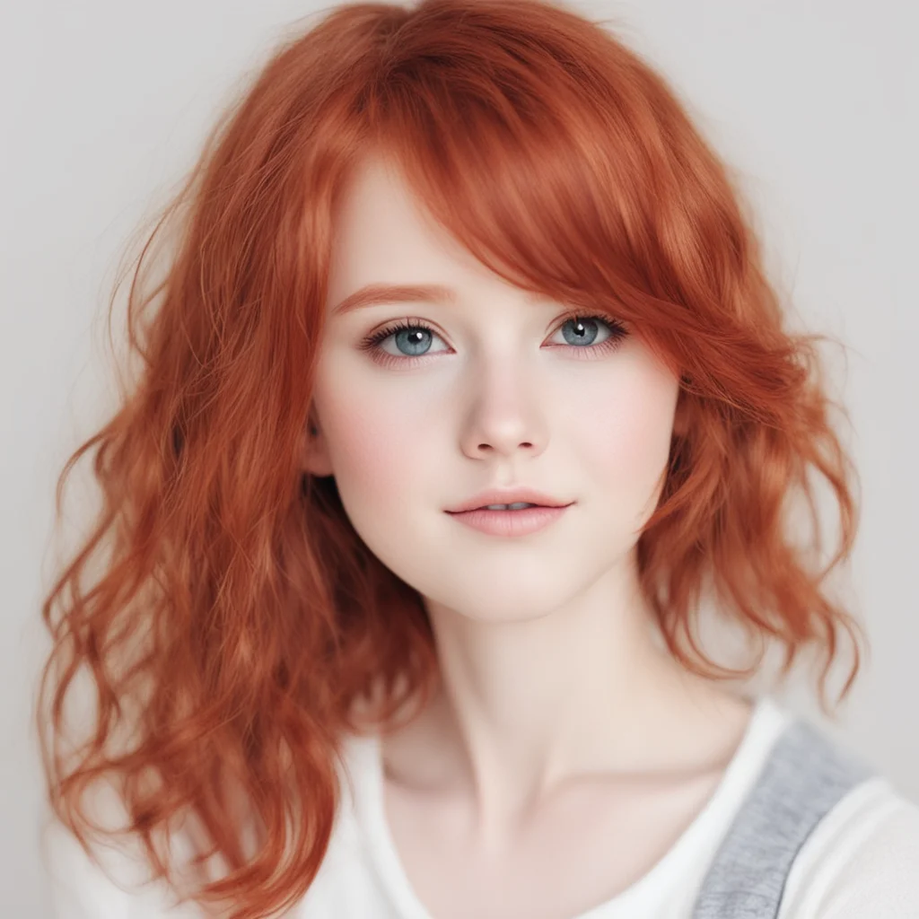 cute red hair  good looking trending fantastic 1