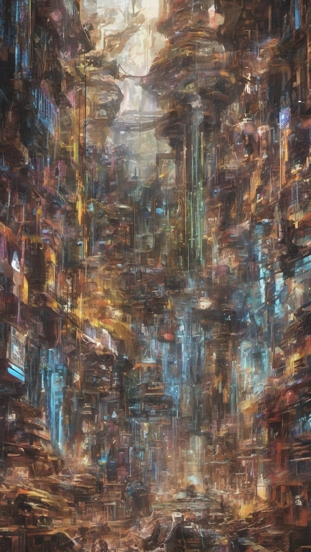 cyberland amazing awesome portrait 2 tall