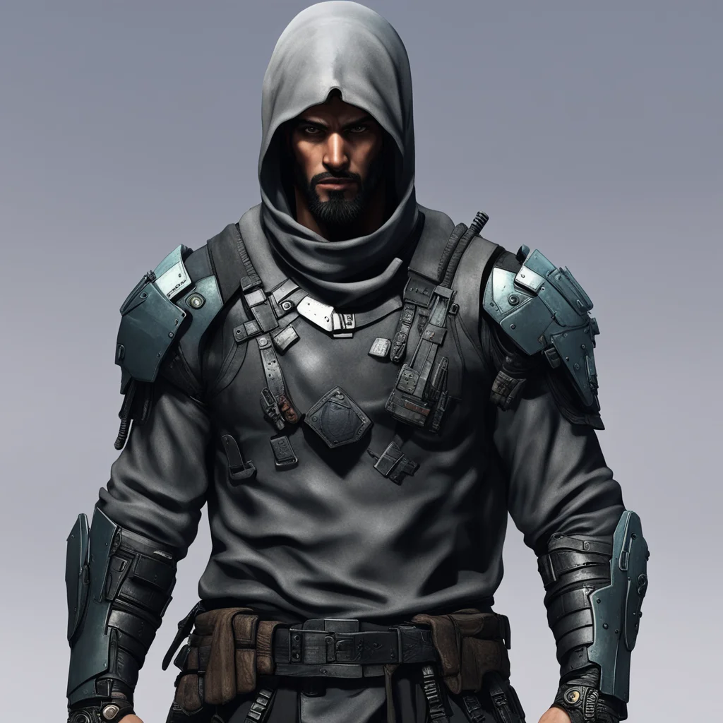 aicyberpunk male muslim warrior good looking trending fantastic 1