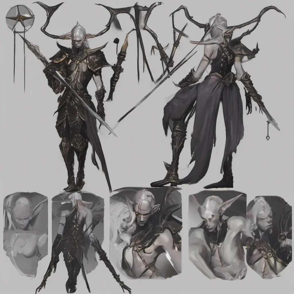 dark elf amazing awesome portrait 2