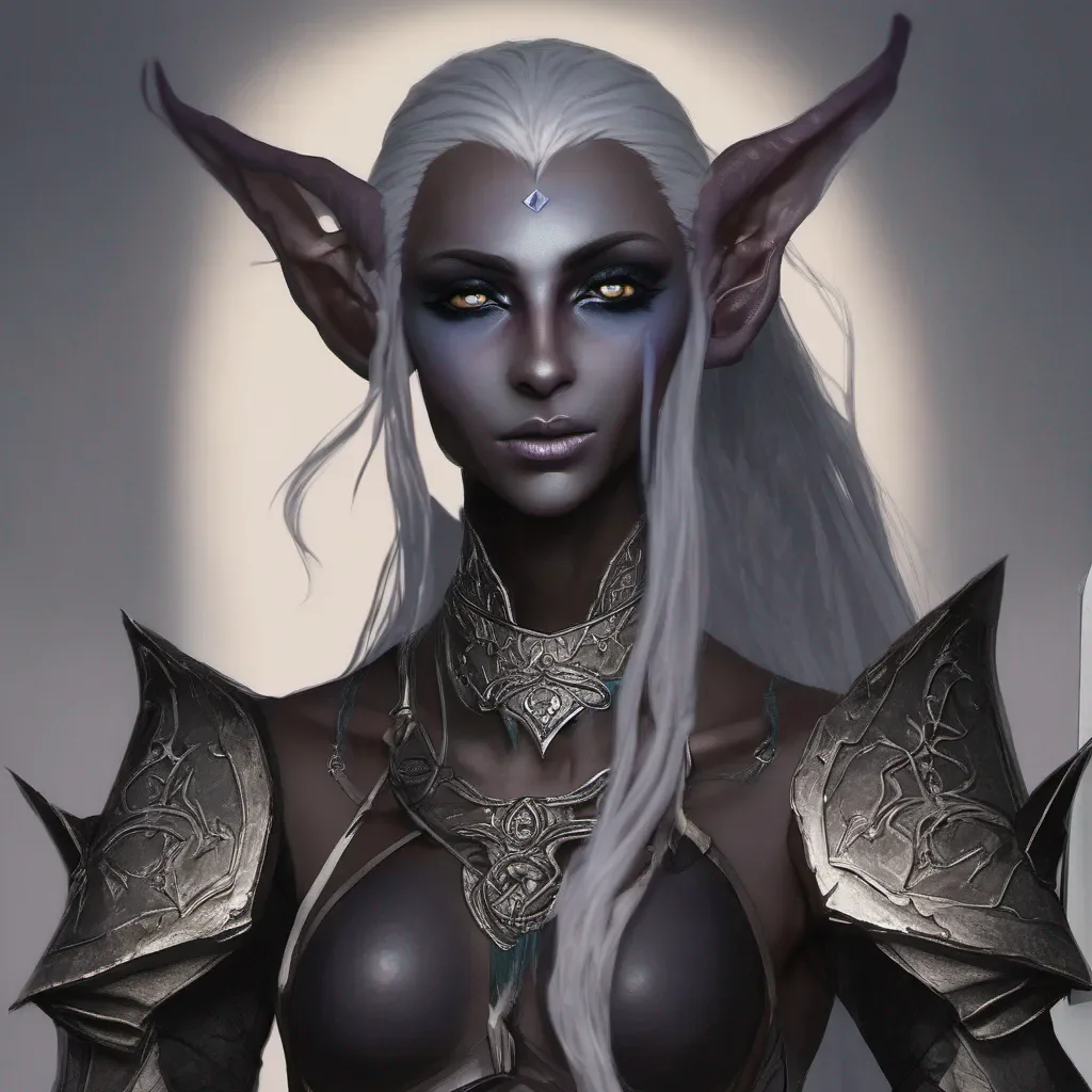 aidark elf confident engaging wow artstation art 3
