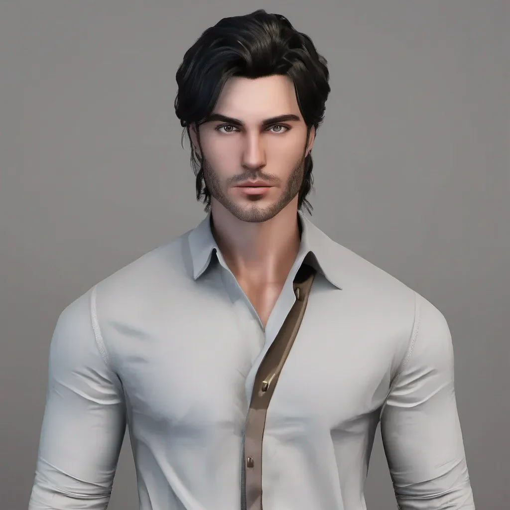 dark hair male amazing awesome portrait 2