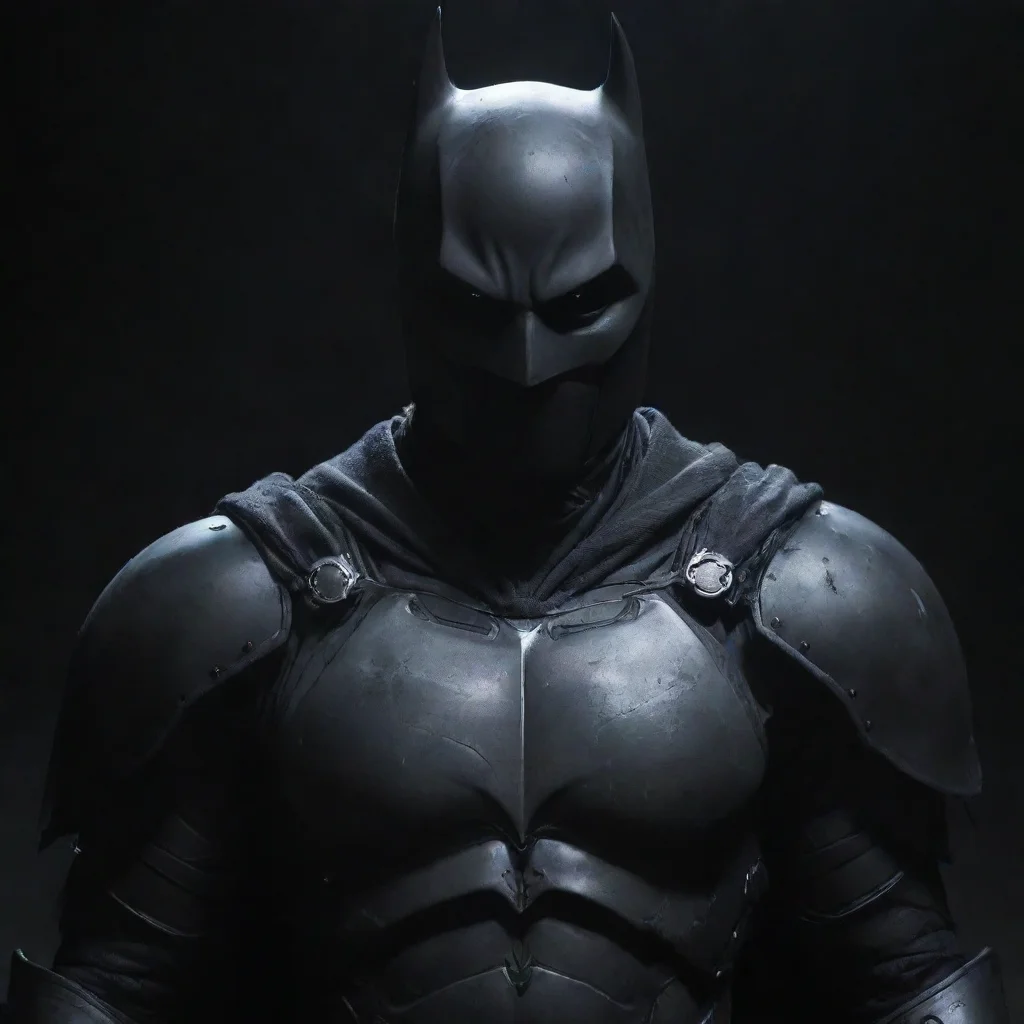 aidark knight black armor black night background amazing awesome portrait frontfacing
