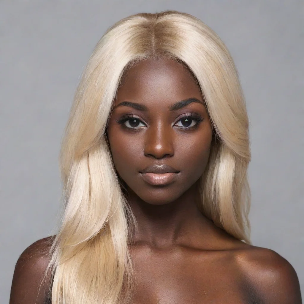 aidark skin long blonde