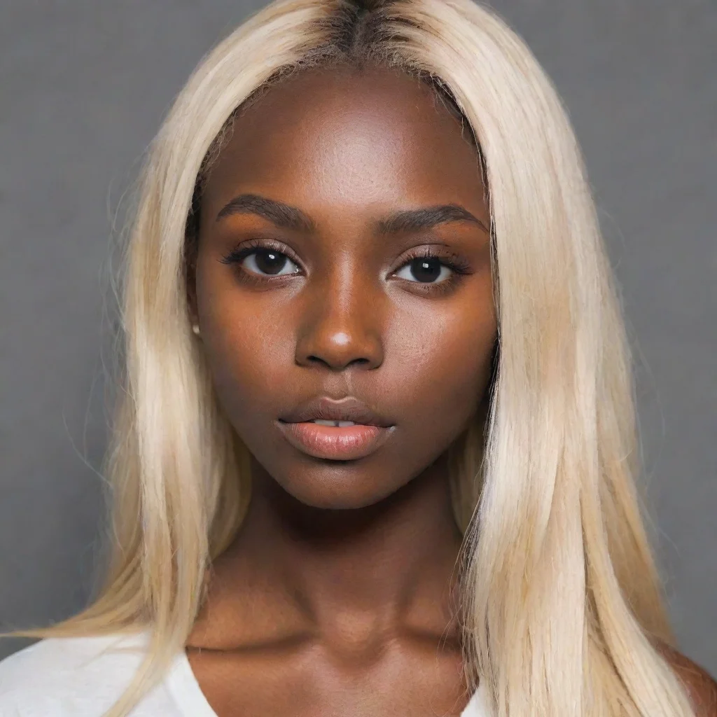 aidark skin long blonded