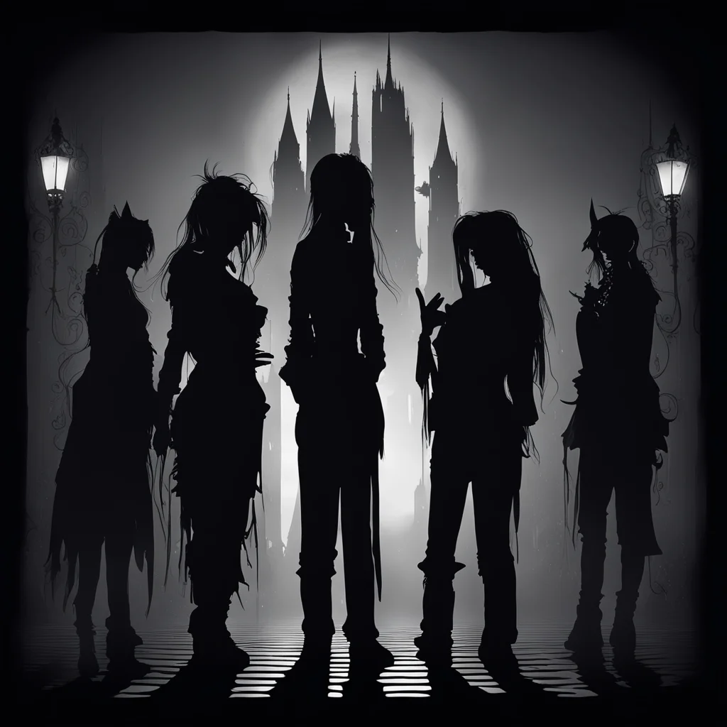 darkwave gothic night club silhuettes good looking trending fantastic 1